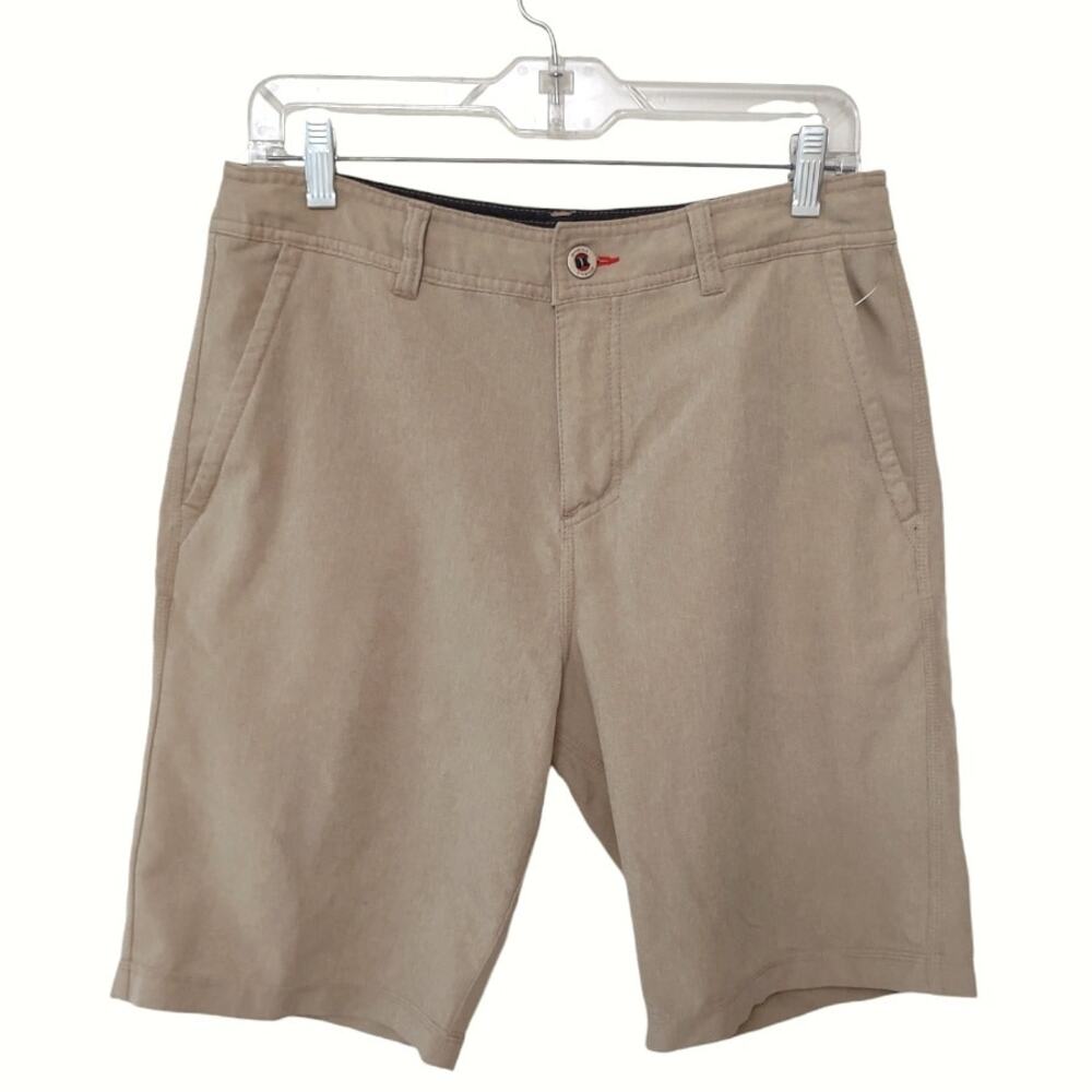 O'NEILL Men's Techie Shorts Size 30 Hybrid Freak Hiking Outdoors Khaki Gorpcore